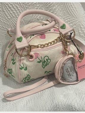 NWT Light Pink Cherry Gelato Satchel!!!